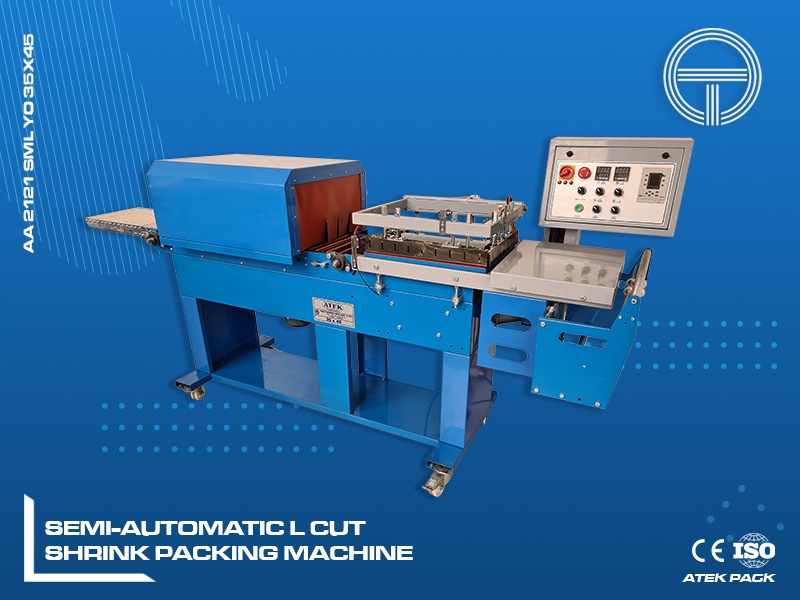Semi-Automatic L Cut Shrınk Packing Machine (35x45)