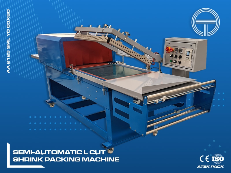 Semi-Automatic L Cut Shrınk Packing Machine (60x80)