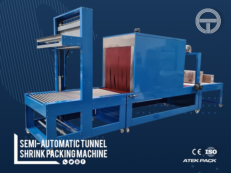 Semi-Automatic Tunnel Shrınk Packing Machine