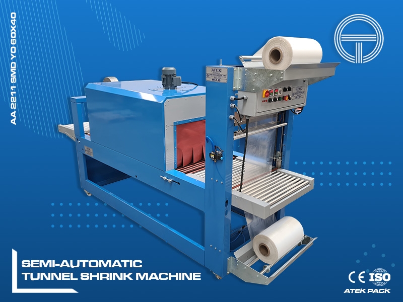 Semi-Automatic Tunnel Shrınk Packing Machine