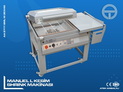 Manual L Cut Shrınk Machine