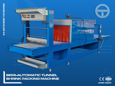 Semi-Automatic Tunnel Shrınk Packing Machine