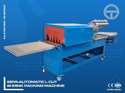 Semi-Automatic L Cut Shrınk Packing Machine (60x80)
