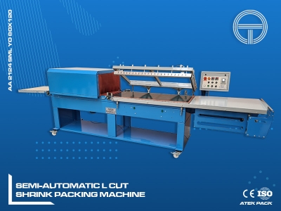 Semi-Automatic L Cut Shrınk Packing Machine (80x120)