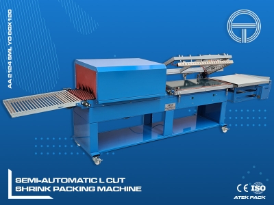 Semi-Automatic L Cut Shrınk Packing Machine (80x120)