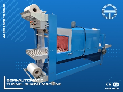 Semi-Automatic Tunnel Shrınk Packing Machine