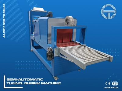 Semi-Automatic Tunnel Shrınk Packing Machine