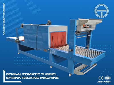 Semi-Automatic Tunnel Shrınk Packing Machine