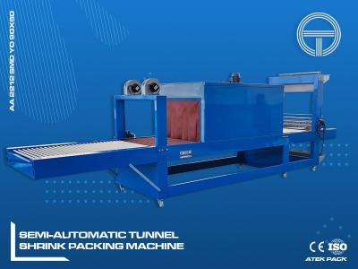 Semi-Automatic Tunnel Shrınk Packing Machine