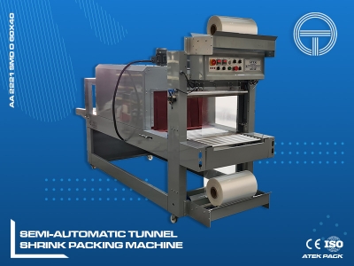 Semi-Automatic Tunnel Shrınk Packing Machine