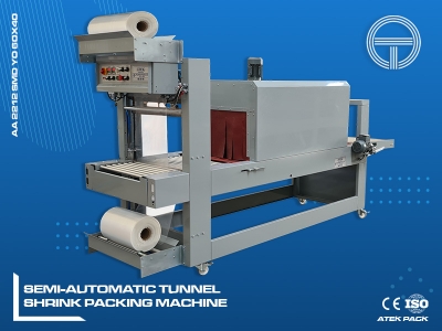 Semi-Automatic Tunnel Shrınk Packing Machine